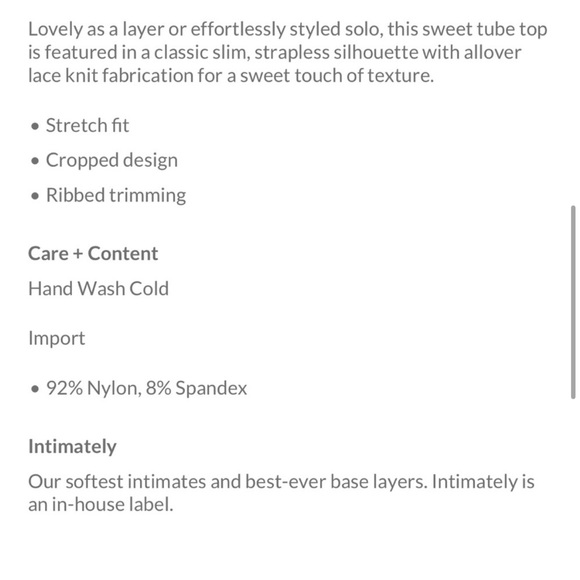 Free people meet in the middle tube M/L - Picture 10 of 11